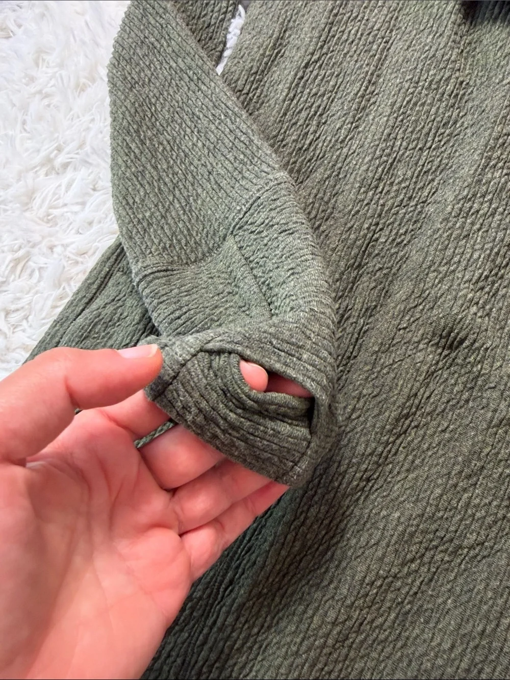 Lululemon Along the Way Dress Heathered Dark Olive
